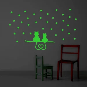 Generic Green Kids Room Decor Radium Wall Sticker