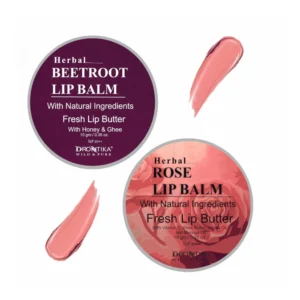 Generic Unisex Herbal Dark And Chapped Lips Beetroot & Rose Lip Balm Pack Of 2  (10gm)