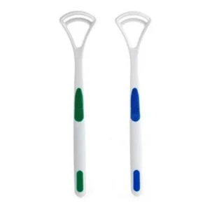 Generic Pack Of 3_Double Edged Plastic Tongue Cleaner (Color: Assorted )